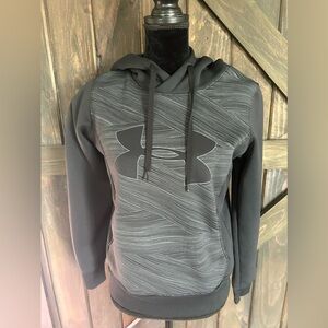 UA Under Armour Black Womens Hoodie Sweatshirt Size medium